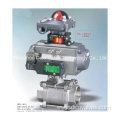ISO Control Industrial 3PC Floating Ball Valve